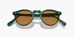 Oliver Peoples Gregory Peck Sun OV5217S 176353 Round Frame Designer Sunglasses | ABCGlasses.com