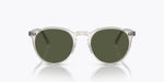 Oliver Peoples O'Malley Sun OV5183S 166952 Translucent Black Diamond Round Sunglasses | ABCGlasses.com