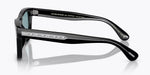 Oliver Peoples Sunglasses Oliver Model Black Polar Teal 1005P1 49mm | ABCGlasses.com