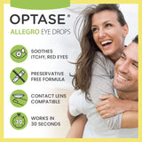 Optase Allegro Eye Drops - Itchy Dry Eye  Preservative Free | ABCGlasses.com