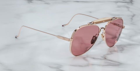 Jacques Marie Mage Sunglasses - Peyote Rose Gold | ABCGlasses.com