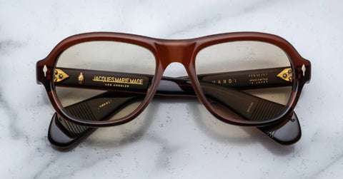 Jacques Marie Mage Sunglasses - Richard Teak | ABCGlasses.com