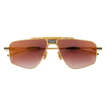 T Henri DROPHEAD Casino Royale Sunglasses Arm Design with Logo | ABCGlasses.com