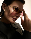 T Henri DROPHEAD Casino Royale Exclusive Sunglasses Frame Closeup | ABCGlasses.com