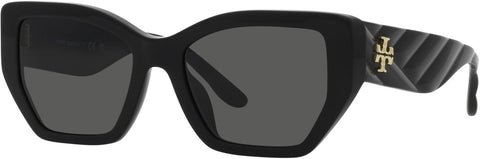 Tory Burch TY7187U 170987 53 Women’s Sunglasses - Black Designer Eyewear | ABCGlasses.com