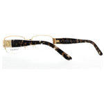 Versace VE1175B 53mm Gold Frame Eyeglasses - Premium Versace Designer Glasses | ABCGlasses.com
