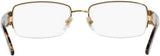 Versace VE1175B Gold 53mm Eyeglasses - Authentic Versace Optical Frames | ABCGlasses.com