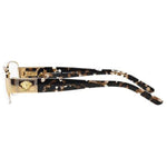 Versace VE1175B Gold 53mm Eyeglasses - Modern Unisex Designer Optical Frames | ABCGlasses.com