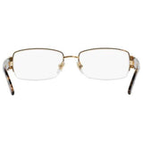 Versace VE1175B Gold Eyeglasses 53mm - Authentic Luxury Optical Frames by Versace | ABCGlasses.com