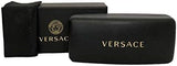 Versace VE2231 Aviator Sunglasses - Luxury Gold Black Frame Versace Eyewear | ABCGlasses.com
