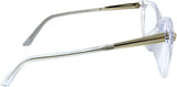 Versace VE3242A Round Transparent Eyeglasses 54mm - Authentic Versace Optical Glasses | ABCGlasses.com