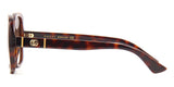 Gucci GG0762S 002 Women's Square Sunglasses Havana Brown Gradient
