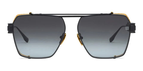 Balmain Eyewear Geometric Sunglasses | Premier Black Gold