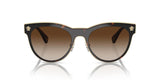VERSACE VE2198 Phantos Shape Metal Sunglasses 54mm