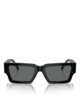 Versace Unisex Sunglasses Havana Frame, Dark Grey Lenses, 54MM