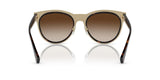 VERSACE VE2198 Phantos Shape Metal Sunglasses 54mm