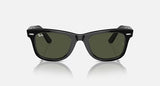 Ray-Ban RB2140 Original Wayfarer 901 Black G15 Green Sunglasses 54mm