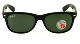 Ray-Ban RB2132 New Wayfarer 901/58 58mm Polarized G15 Green Sunglasses