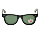 Ray-Ban RB2140 Original Wayfarer 50mm Black Polarized G-15 Sunglasses 901/58