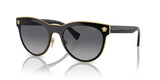 VERSACE VE2198 Phantos Shape Metal Sunglasses 54mm