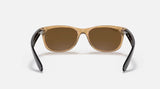 Ray-Ban RB2132 New Wayfarer 945/57 Bicolor 55mm Polarized Sunglasses Italy
