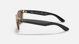 Ray-Ban RB2132 New Wayfarer 945/57 Bicolor 55mm Polarized Sunglasses Italy