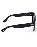 Luxury Tom Ford eyewear temple logo detail
