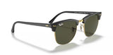 Ray-Ban Sunglasses - RB3016 Clubmaster Shiny Black / Gold W0365 G15 Authentic