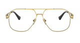 Versace VE1287-1002 Eyeglass Frame GOLD w/DEMO LENS 59mm