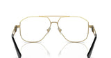 Versace VE1287-1002 Eyeglass Frame GOLD w/DEMO LENS 59mm