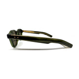 Authentic Jacques Marie Mage Zephirin Kombu Sunglasses Green Gold JMMZP-G10