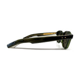 Authentic Jacques Marie Mage Zephirin Kombu Sunglasses Green Gold JMMZP-G10