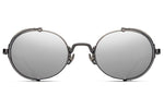 Matte Black Palladium w/ Silver Mirror Lens 10610H Matsuda Sunglasses ABC Glasses