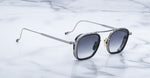 Jacques Marie Mage Sunglasses - Baudelaire 2 Lunar | ABCGlasses.com