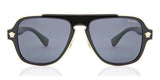Versace Sunglasses - VE2199 Medusa in Black Polarized | ABCGlasses.com