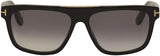 Tom Ford Sunglasses - Cecilio FT 0628 Shiny Black
