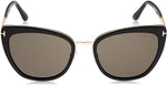 Tom Ford SIMONA FT 0717 BLACK/SMOKE 57/20/140 unisex Sunglasses