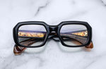 Jacques Marie Mage Eyeglasses - Aldo Noir 6 | ABCGlasses.com
