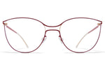 Champagne Gold/Cranberry Bjelle Frame Mykita Optical ABC Glasses