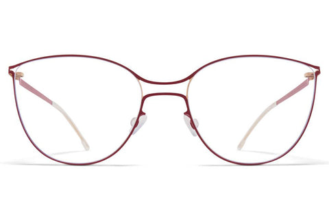 Champagne Gold/Cranberry Bjelle Frame Mykita Optical ABC Glasses