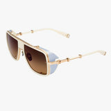 Balmain Sunglasses - O.R Off White and Gold Limited | ABCGlasses.com