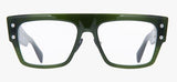 Balmain Eyeglasses - B-III Olive Palladium | ABCGlasses.com