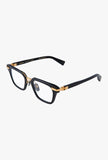 Balmain Eyeglasses - Legion I Black and Gold Designer Frames | ABCGlasses.com