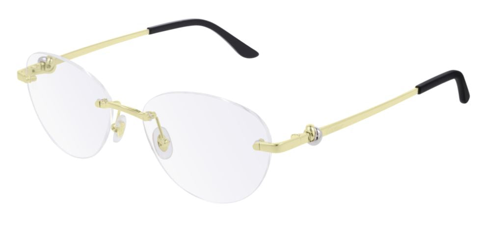 【送料,関税込】Cartier メガネ CT0224O Cartier Trinity CT0224O Glasses - Gold – ABC Glasses