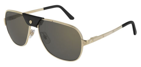 Cartier Sunglasses - Santos CT0165S Gold | ABCGlasses.com