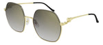 Cartier Sunglasses - Panthere CT0267S Gold | ABCGlasses.com