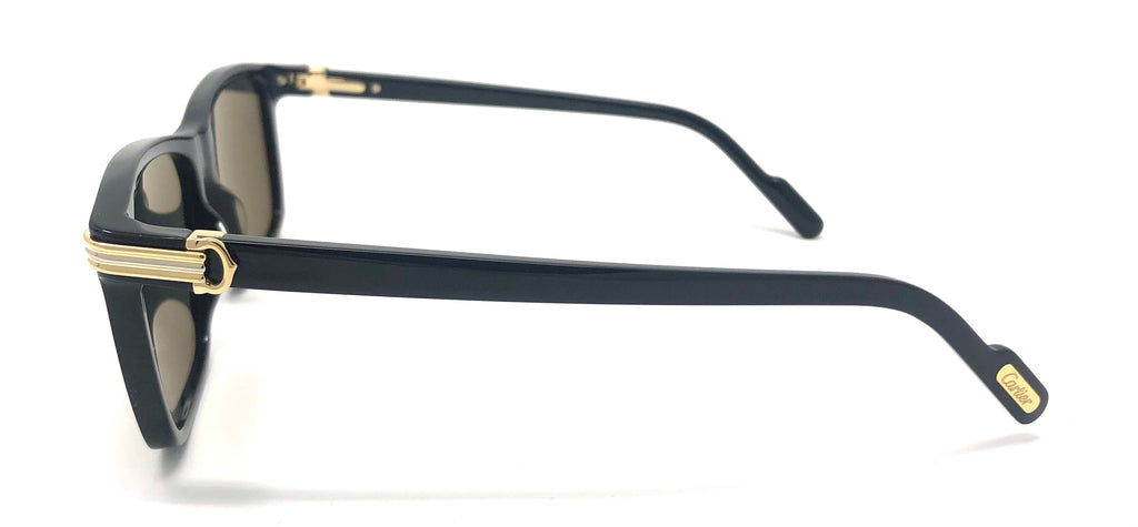 Cartier C Décor CT0160S Sunglasses - Black – ABC Glasses