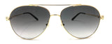 Cartier C Décor CT0233S Sunglasses - Gold | ABCGlasses.com