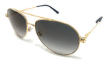 Cartier CT0233S Gold C Décor Sunglasses Luxury Eyewear | ABCGlasses.com