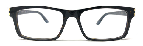 Cartier C Décor CT0005O Glasses Havana | ABCGlasses.com